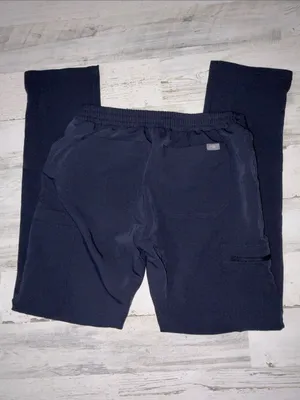 Figs Navy Scrub Bottoms Size XS thumbnail 4