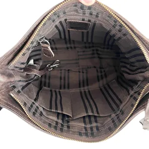 Frye ‘Melissa Button’ Grey Distressed Leather Crossbody Bag thumbnail 8