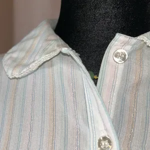 Vintage Present Tense Size M Long Sleeve Button Down Shirt thumbnail 11