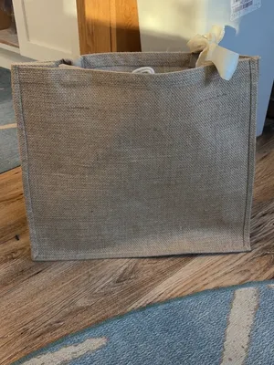 New and custom made "C" maid of honor tote bag thumbnail 3