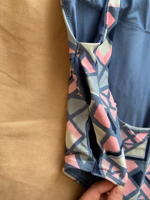 Aerie One-Piece Swimsuit Open Back High-Cut M thumbnail 3