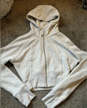 Lululemon Cropped Scuba Full Zip thumbnail 1