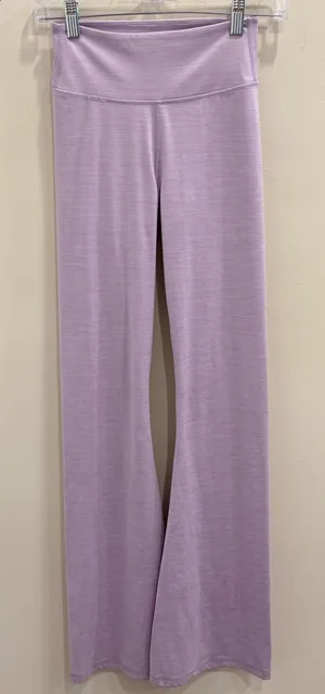 Victoria's‎ Secret PINK Lavender Space Dye Low-Rise Flare Yoga Pants Small Y2K thumbnail 1