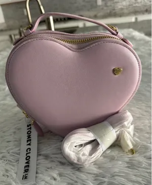 NWT Stoney Clover Lane heart-shaped Lilac Crossbody Bag Handbag thumbnail 1