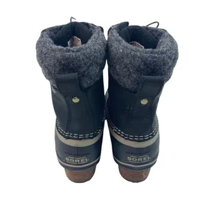 Sorel Women’s Boots Size 6 Black Waterproof Snow Ski Outdoor Laces Winter Lined thumbnail 5