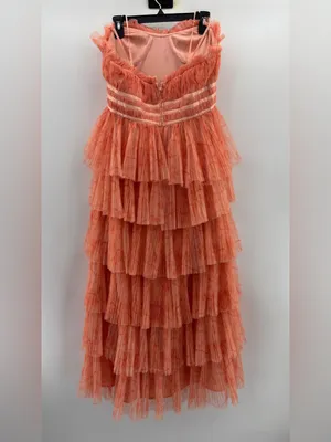 Hutch The Monaco Gown in Peach thumbnail 6