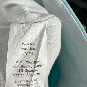 Beyond Yoga Leggings Small‎ Aqua Blue Mesh Panel High Rise Yoga Pants thumbnail 9