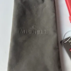 Michele Women's Watch Straps Bundle 18 & 20 Salmon and Brown with Flaw thumbnail 5