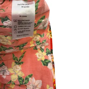 Marissa Webb Amaya Floral Ruffle Peplum Top Puff Sleeve Red Size 6‎ thumbnail 11