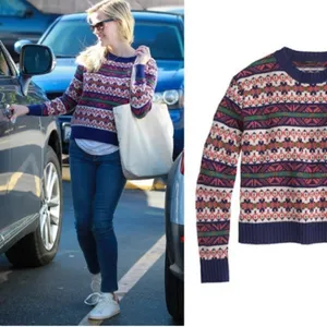 J. Crew 100% lambs‎ wool sweater size XS thumbnail 2