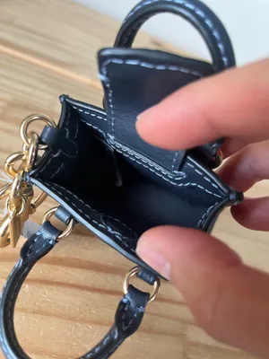 Coach North/South Mini Tote Bag Charm thumbnail 6