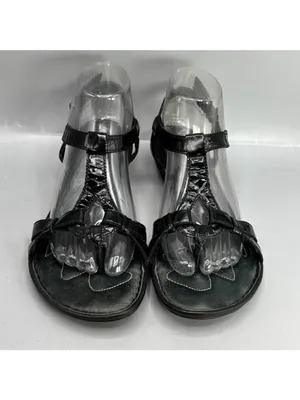 Born Shoes Strappy Sandal Womens 9 Black Adjustable Streetwear Handcrafted thumbnail 3