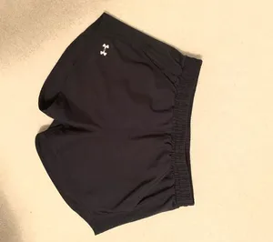 RARE Under Armour Black Athletic Shorts thumbnail 1