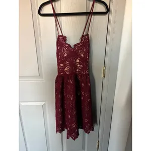 J.O.A. Lace Halter Neck Mini Dress thumbnail 4