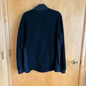 Lululemon Sherpa Fleece Quarter Zip Pullover‎ Black Athleisure Women Sz S thumbnail 3