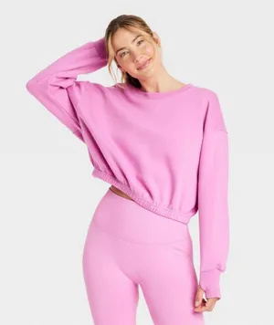 oversized crewneck Pink Size XL thumbnail 2
