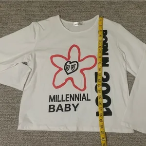 Millenial Baby Shirt‎ - Born in 2001 Flower Eye Long Sleeve thumbnail 5