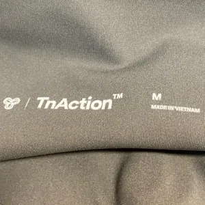 Aritzia TnAction Black High Waisted Mid Thigh Activewear Athletic Biker Shorts M thumbnail 4