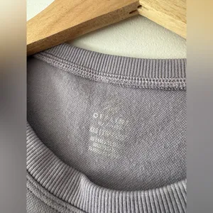 Aerie Offline Sidewalk Seamless Purple Lilac‎ Crop Top Tee thumbnail 6