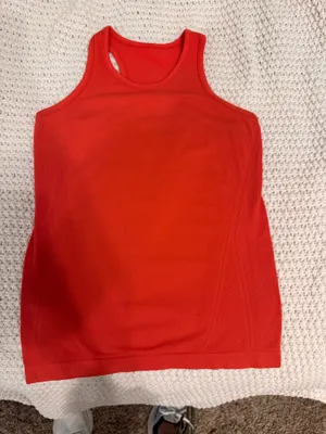 Athleta girls tank pink/red/orange thumbnail 3