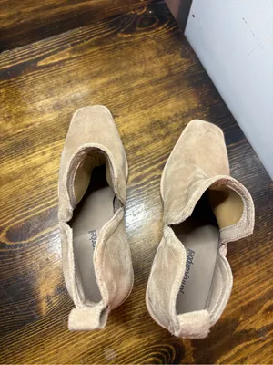 Jeffrey Campbell Tan‎ Rosee Heeled Ankle Boots Size 9.5 thumbnail 7
