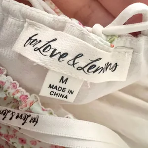 For Love & Lemons Colleen Ivory Red Floral Bustier Mini Babydoll Dress Medium thumbnail 10
