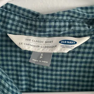 Old Navy Blue Brigham Button Down thumbnail 3