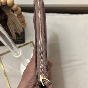 Kate Spade Mauve Leather Wristlet thumbnail 7