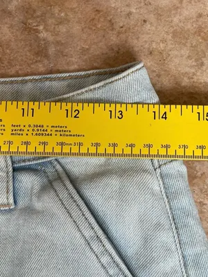 wild fable Light Wash highest rise Denim High-Rise Frayed Hem Shorts thumbnail 5