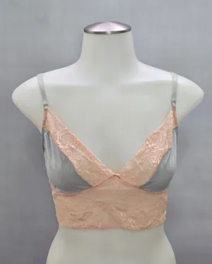 Jessica Simpson Romantic Boudoir Bridal Cottage Lingerie Feminine Lace Bra M thumbnail 1