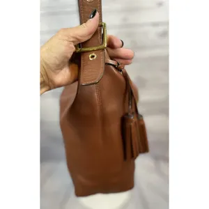 Coach Vintage Legacy Duffle Shoulder Bag Cognac 19889 thumbnail 11