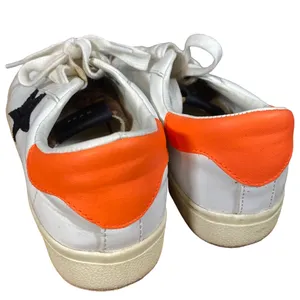 Steve Madden Women’s White Leather Pursued Sneakers Leopard Cap Toe Size 7.5 thumbnail 10