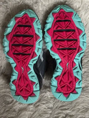 Saucony Women's Gray/Teal Trail Excursion Hiking Running Shoes Size USA 6 thumbnail 6