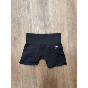 Gymshark‎ Vital Seamless 2.0 Shorts Womens Black High Waisted Athletic Workout thumbnail 2