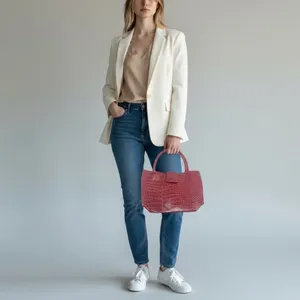 Faux Leather Croc thumbnail 5