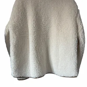J Crew Faux Sherpa Barn Jacket Ivory Women's Size Large‎ thumbnail 6