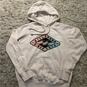 Billabong Off-White Hoodie with Logo Size S/P thumbnail 2