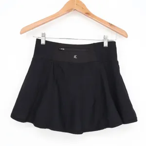 Kyodan Black Textured Honeycomb Athletic Skort Zipper Pocket XS BKA73 thumbnail 5