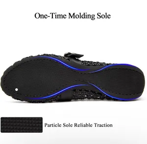 Bouwno Woven Ballet Flats Mesh Mary Jane Flats Comfortable Buckle Strap size 5.5 thumbnail 2