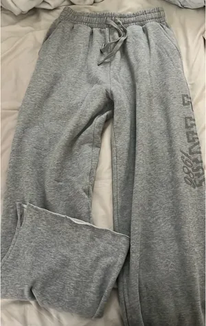 PINK Gray Sweatpants thumbnail 1