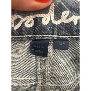 Boden Women Dark Wash Straight Leg Denim Jeans Blue Size 10R Stretch Capri thumbnail 6