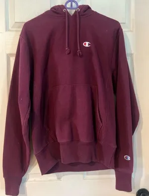 Champion Hoodie Unisex maroon  thumbnail 1