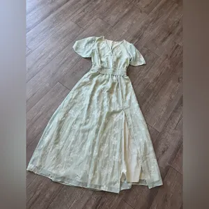 SISSYAKI Elegant Green Maxi Dress thumbnail 7