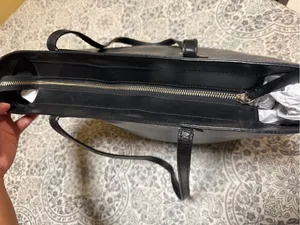 Kate Spade Black Leather Tote Bag thumbnail 10