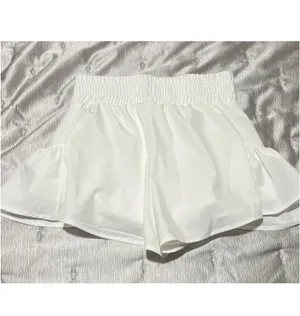 Amazon White flare shorts thumbnail 5