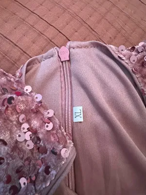 SHEIN pink sequin mini dress thumbnail 2