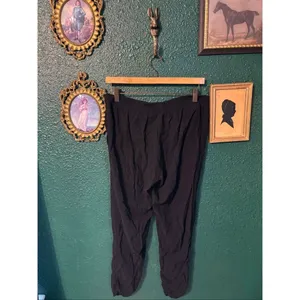 Carve Designs Avery Beach Pant Organic Pull On Women’s Size Medium Black thumbnail 2