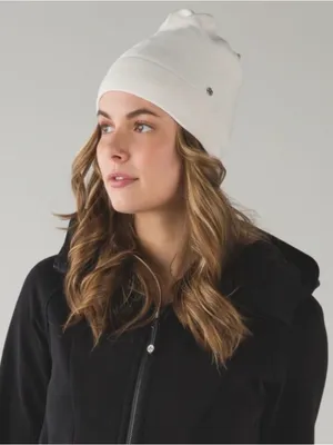 Lululemon Sheer Bliss Toque Heathered White One Size NWT thumbnail 1