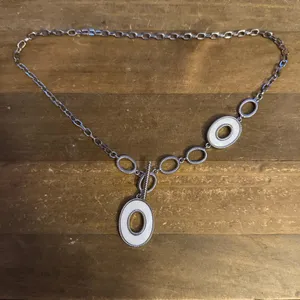 Lia Sophia Coast to Coast mother of pearl necklace thumbnail 2