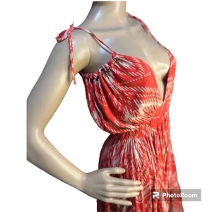 Womens Vibrant AREA Stars Flowy Summer Dress OS thumbnail 3